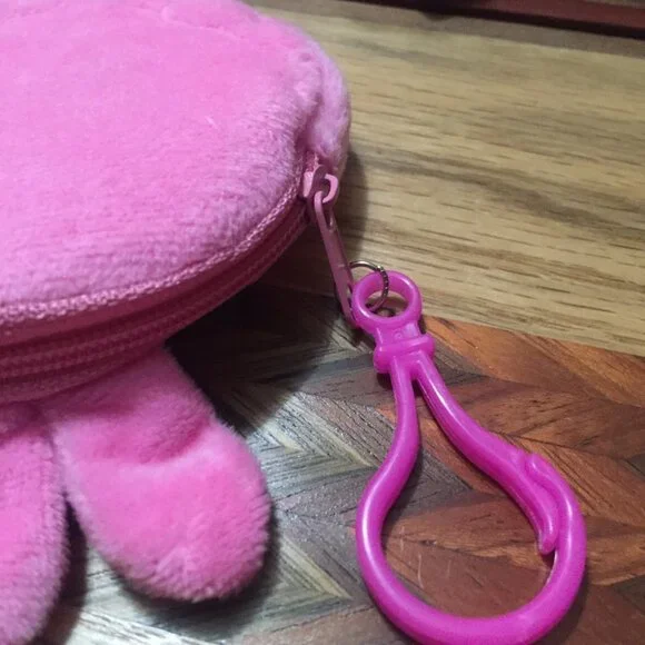 Pink Rabbit Strawberry Coin Purse Wallet - Picture 5 of 6